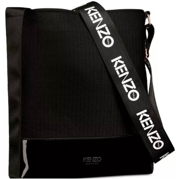 Kenzo Handbags - Kenzo Paris Large Black&White Printed Tote Bag